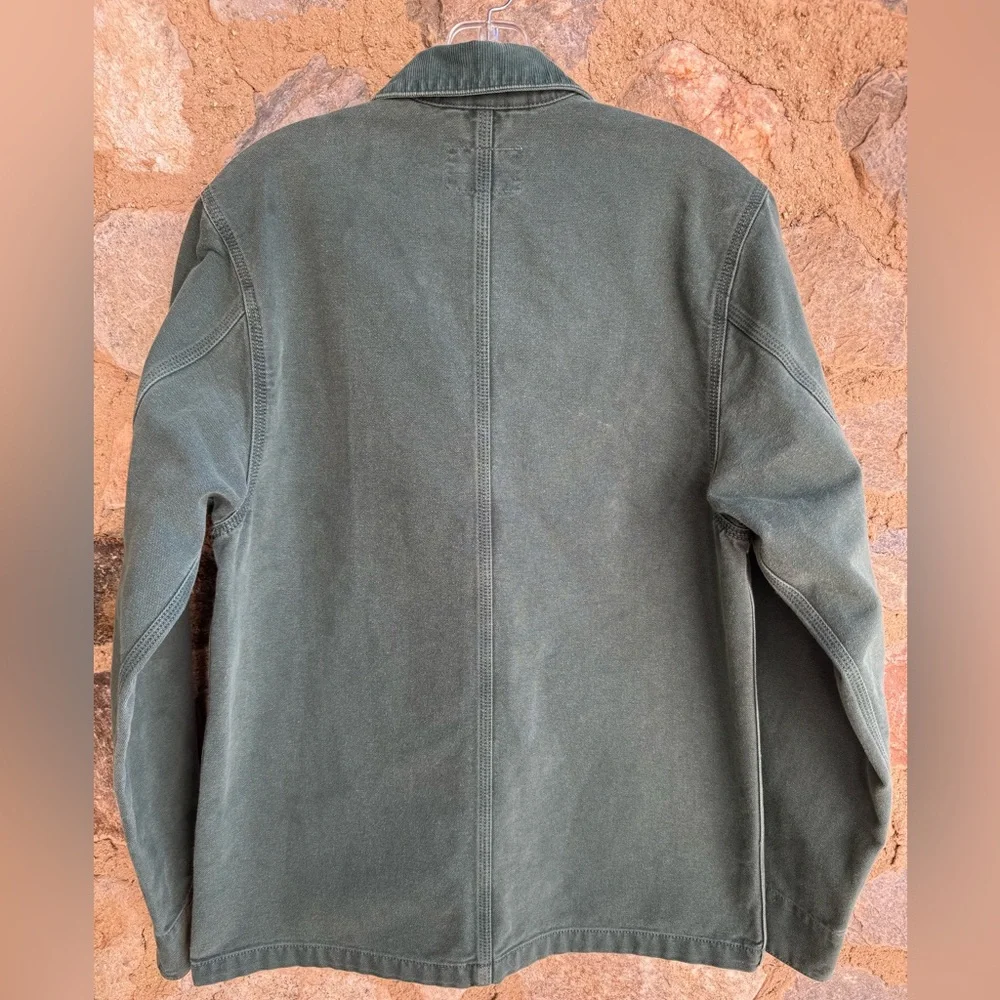 Vintage Carhartt Work In Progress Green Michigan Coat Men’s Size S - Picture 7 of 12